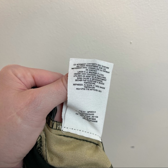 Anthropologie Pilcro and the Letterpress Green Vegan Leather Moto Pants - Picture 4 of 11